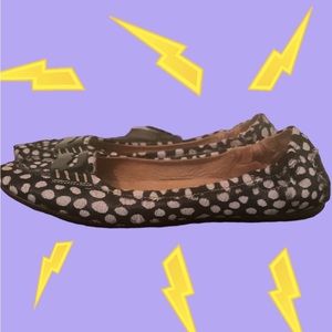 Peter Millar Black and White Loafers 7